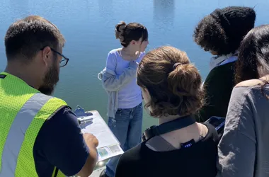 Lake Merritt Institute community and lake photograph