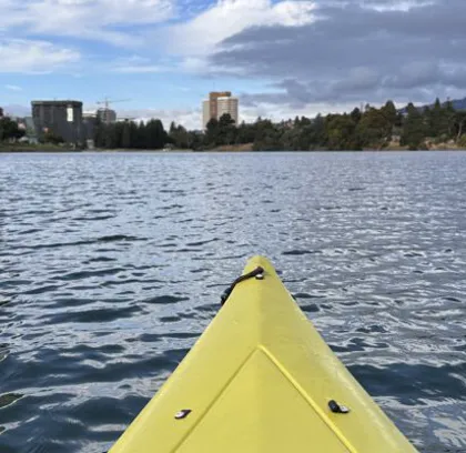 Lake Merritt Institute community and lake photograph