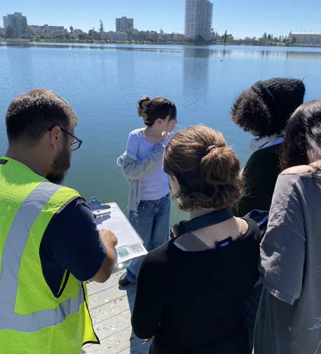 Lake Merritt Institute community and lake photograph
