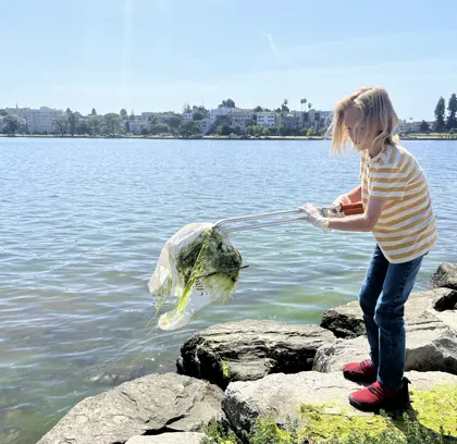 Lake Merritt Institute community and lake photograph