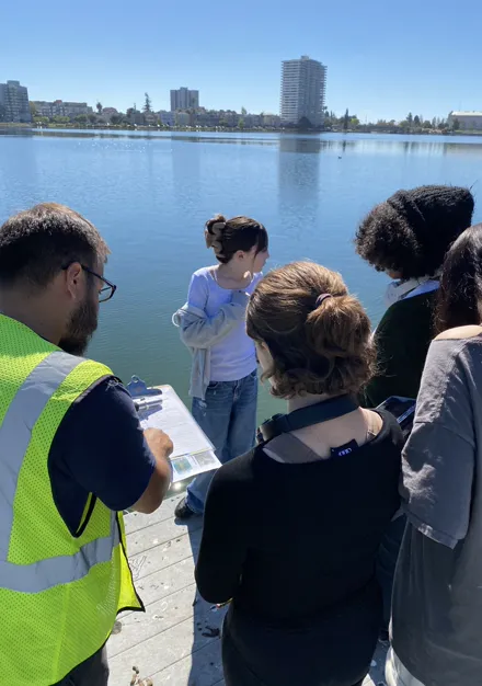 Lake Merritt Institute community and lake photograph