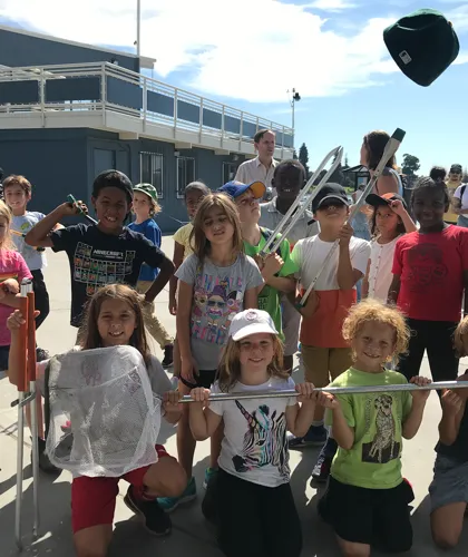 Lake Merritt Institute community and lake photograph