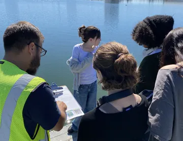 Lake Merritt Institute community and lake photograph