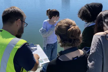 Lake Merritt Institute community and lake photograph