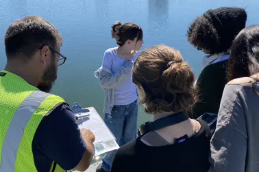 Lake Merritt Institute community and lake photograph