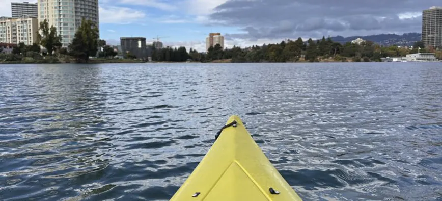Lake Merritt Institute community and lake photograph